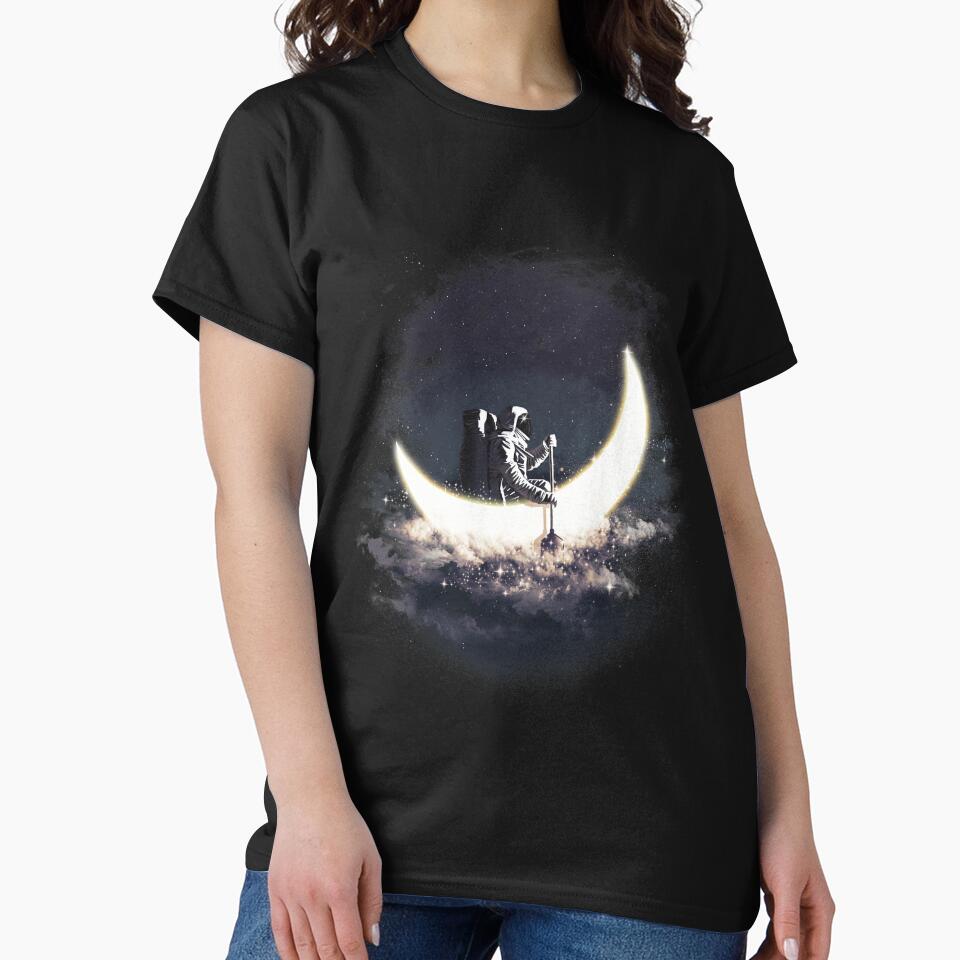 Moon Sailing by Dan Elijah Fajardo T-Shirts, Hoodie, Sweatshirt | BlankRebels.com (Image 2)