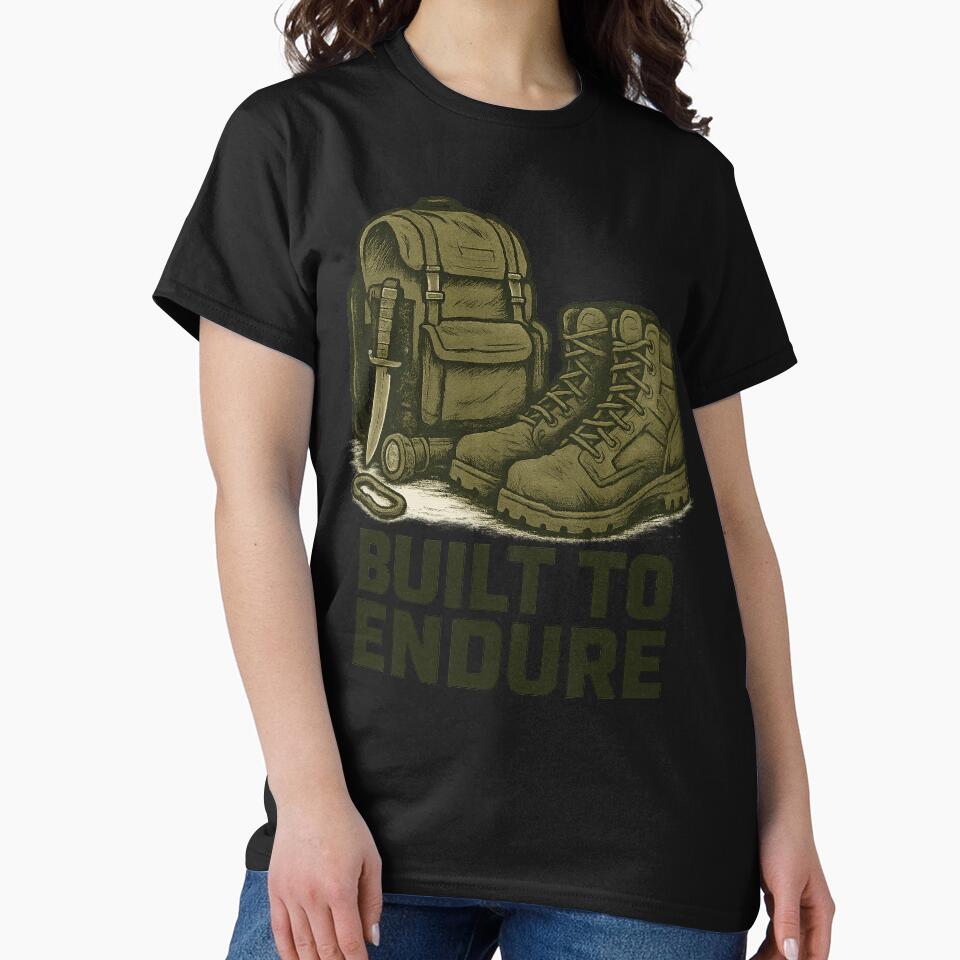 Built to endure by Tactical Override T-Shirts, Hoodie, Sweatshirt | BlankRebels.com (Image 2)