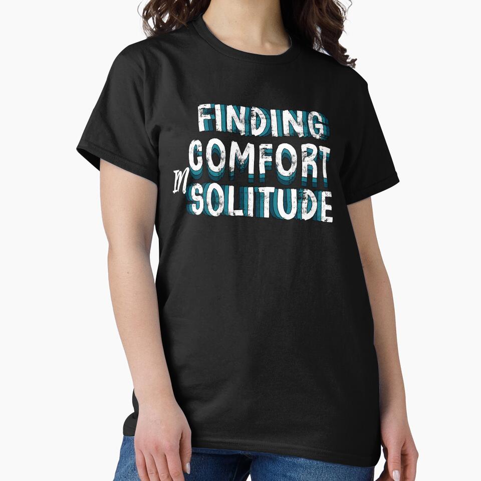Finding comfort in solitude, gift for introverts by HosvPrint .s T-Shirts, Hoodie, Sweatshirt | BlankRebels.com (Image 2)