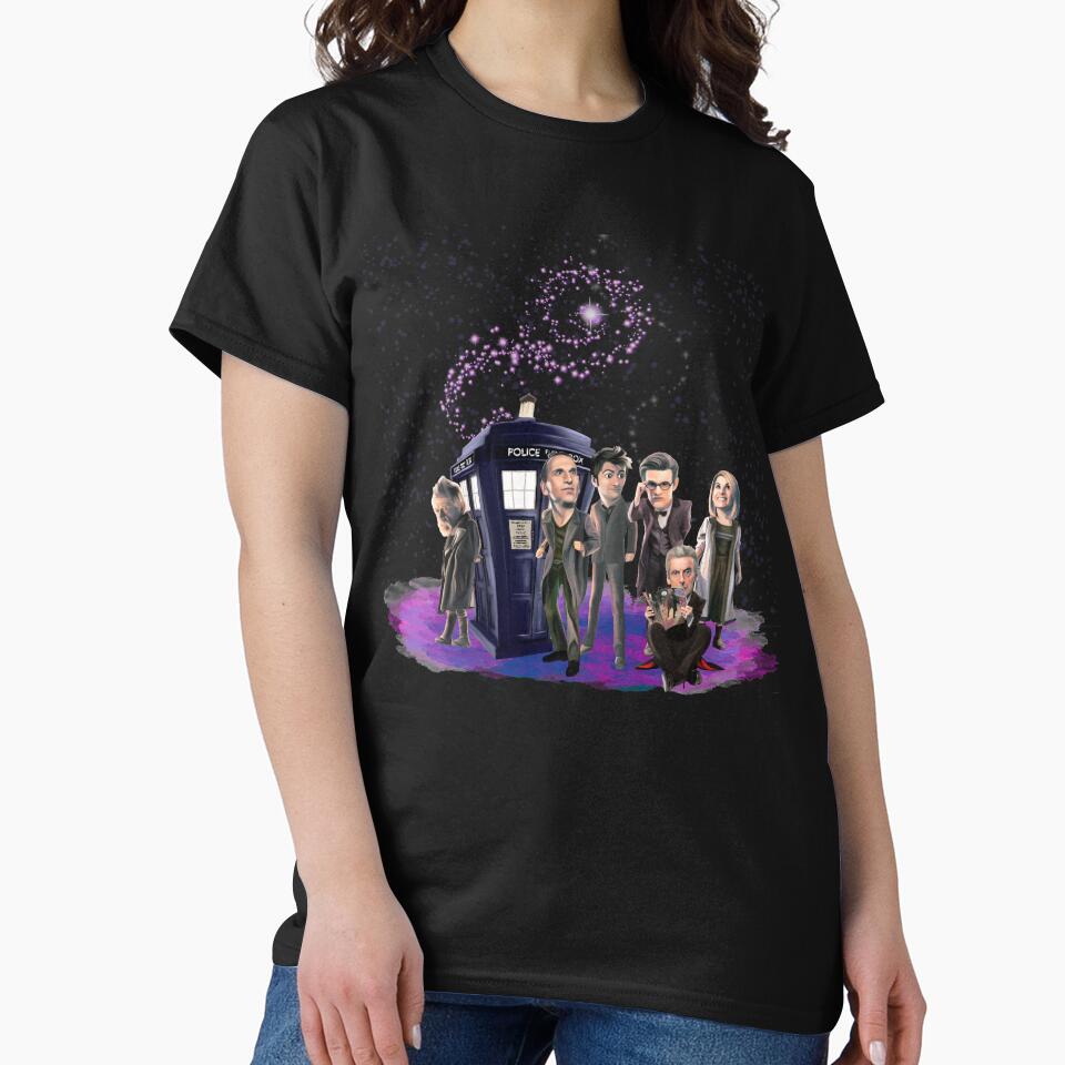 Doctor Who: Cartoon by jephwho T-Shirts, Hoodie, Sweatshirt | BlankRebels.com (Image 2)