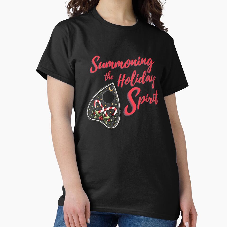 Summoning Holiday Spirit by Spells n' Coven T-Shirts, Hoodie, Sweatshirt | BlankRebels.com (Image 2)