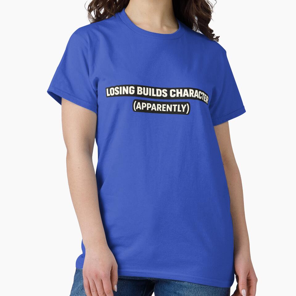 Gamer tee - losing builds character by TiltedPlayer Hoodie, Sweatshirt | BlankRebels.com (Image 2)
