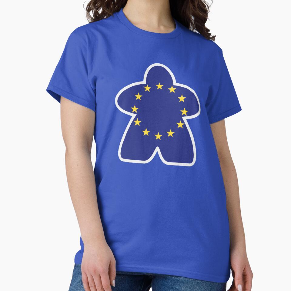 Eurogaming Euro Meeple by brainthought T-Shirts, Hoodie, Sweatshirt | BlankRebels.com (Image 2)