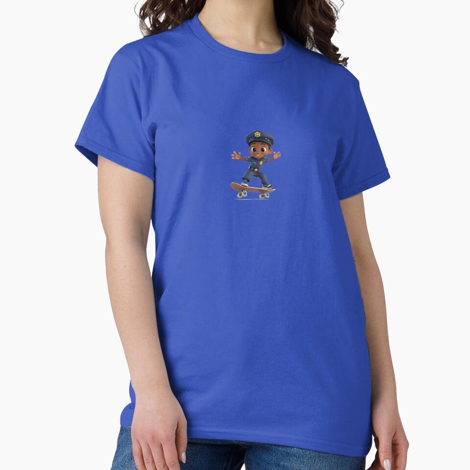 Kid Cop On Skateboard by OrphanSktboards T-Shirts, Hoodie, Sweatshirt | BlankRebels.com (Image 2)