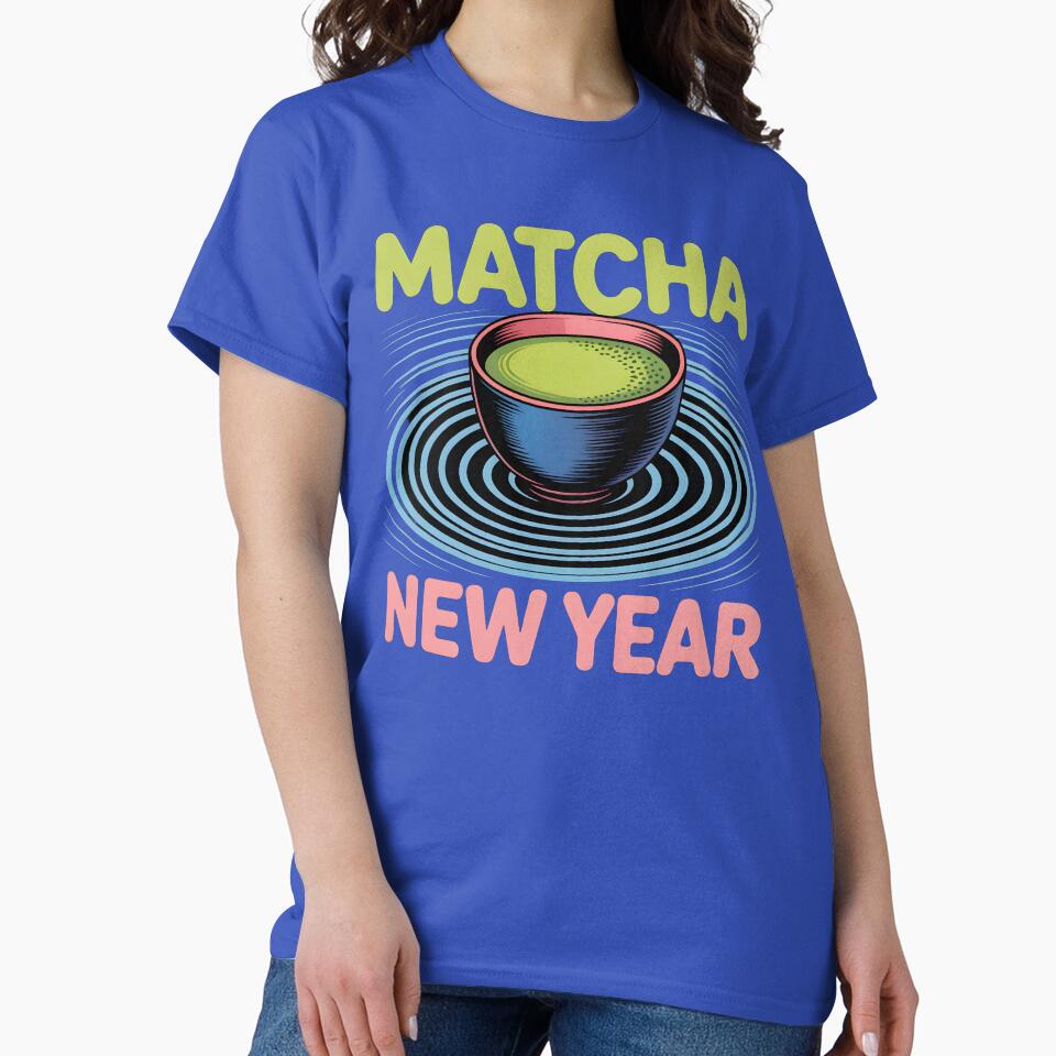 Minimalist Matcha New Year Zen Tea by Luadline T-Shirts, Hoodie, Sweatshirt | BlankRebels.com (Image 2)
