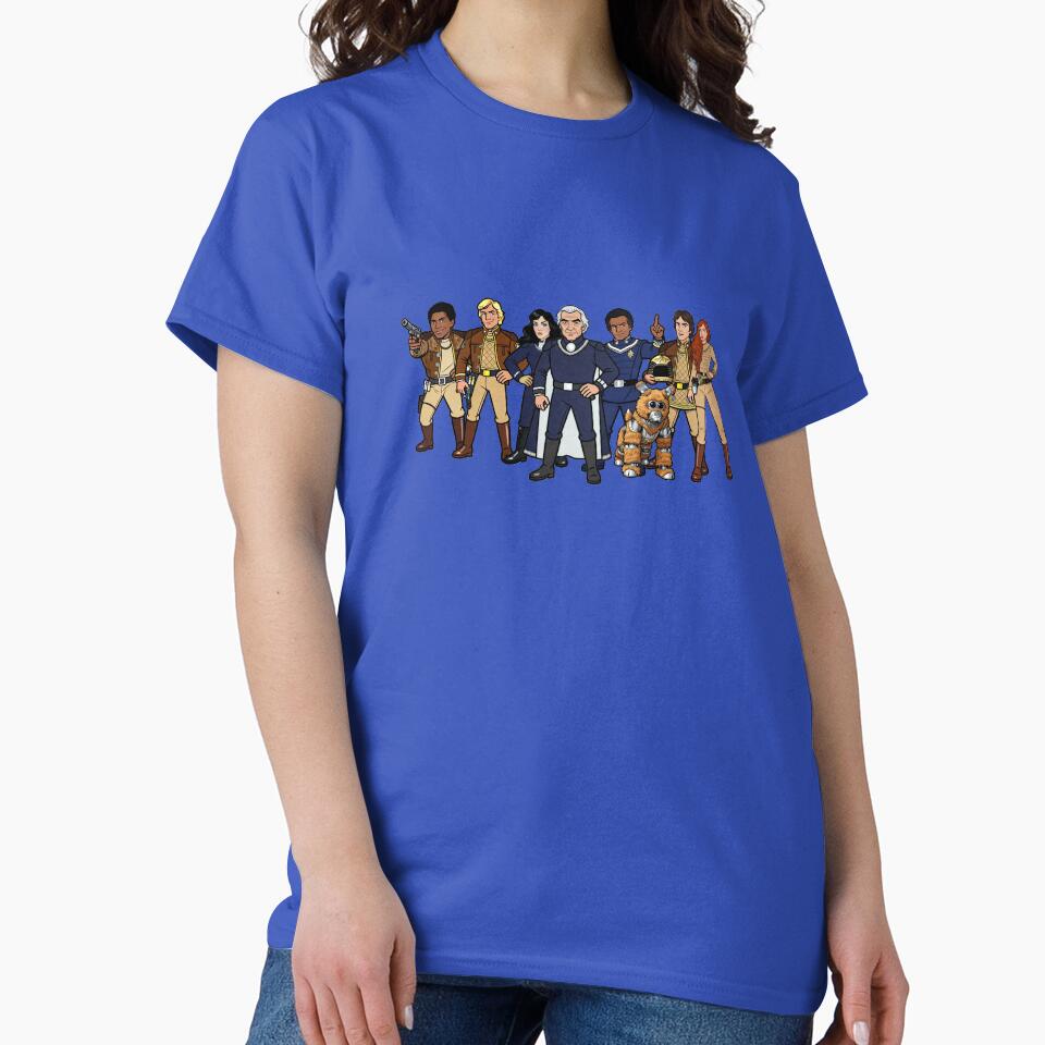 Galactica's Cutest Fleet: The Viper Pilot Squad - The Crew by CleverCulture T-Shirts, Hoodie, Sweatshirt (Image 2)
