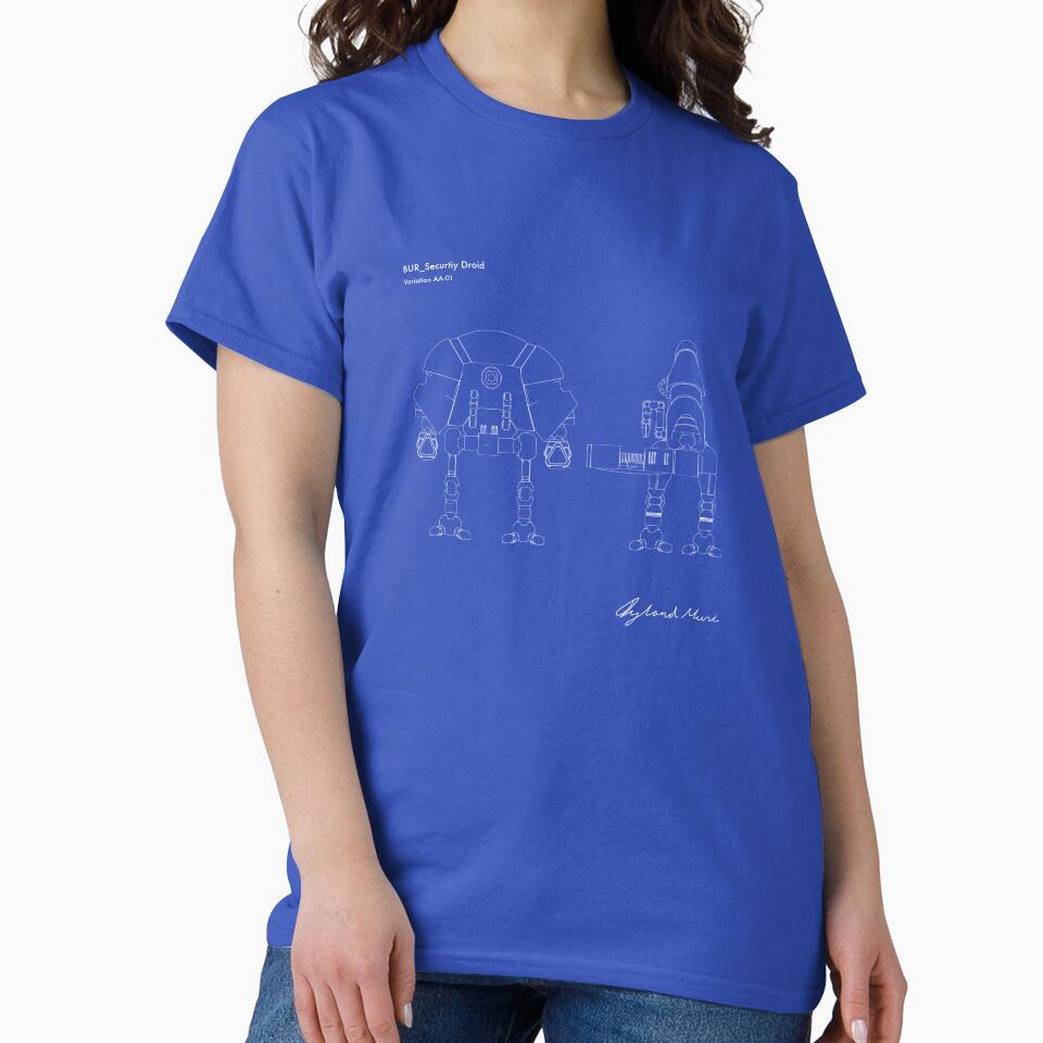Security Droid V AA 01 Blueprint Prints & T-Shirts, Hoodie, Sweatshirt