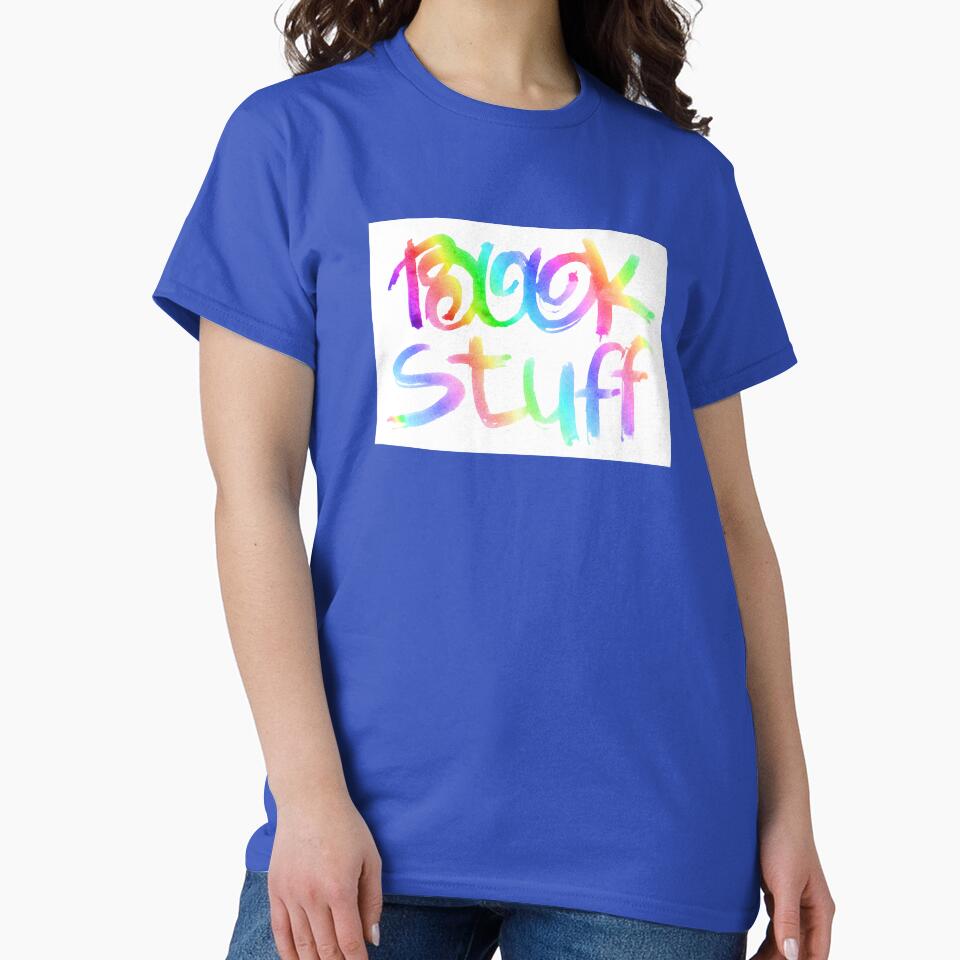 Book stuff watercolor lettering | book stuff lettering by lausn T-Shirts, Hoodie, Sweatshirt | BlankRebels.com (Image 2)