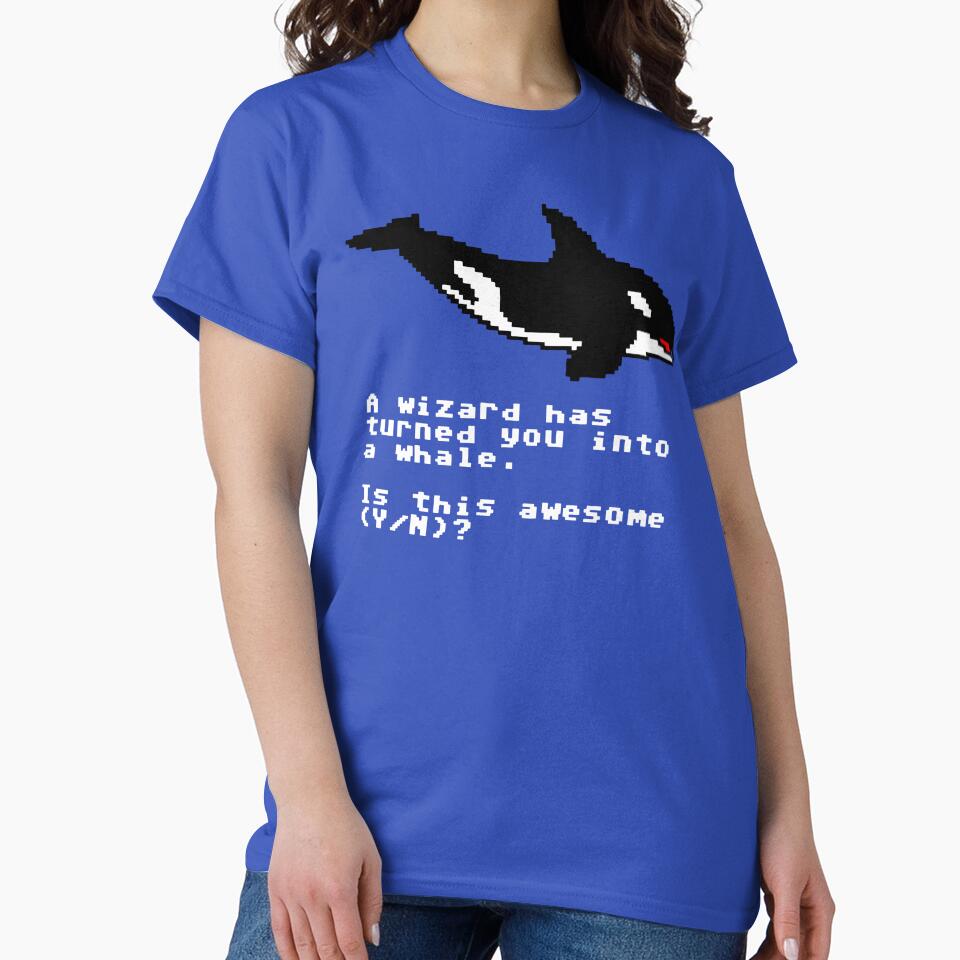 Roy's 'Whale Wizard' T-Shirt IT Crowd by GreyAreaFilms