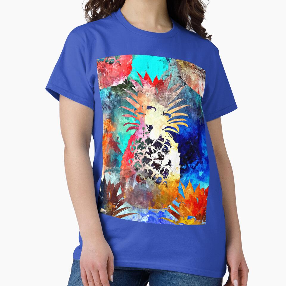 Pineapple Grunge by Daniel Janda T-Shirts, Hoodie, Sweatshirt | BlankRebels.com (Image 2)