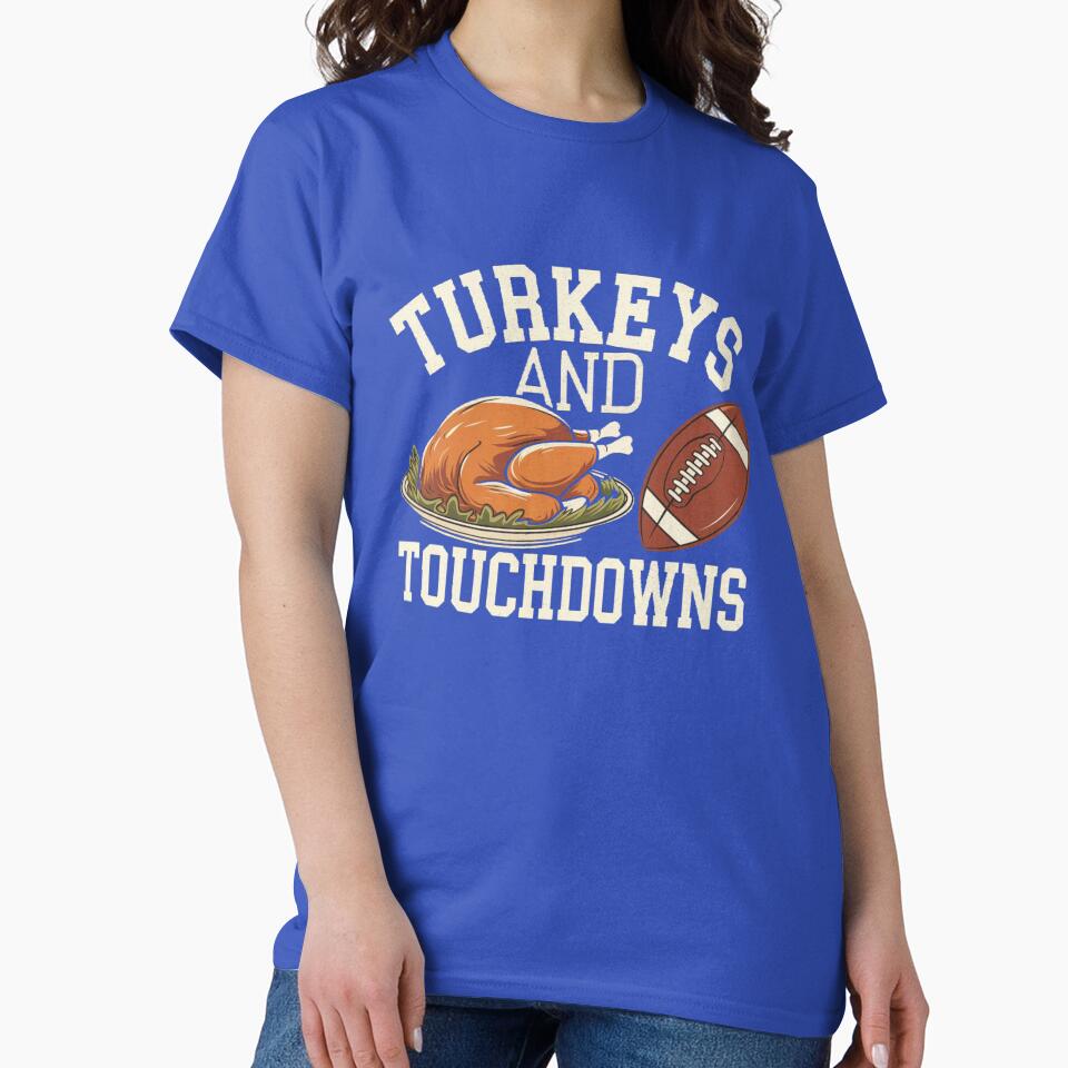 Thanksgiving dinner football season by CandyVenom T-Shirts, Hoodie, Sweatshirt | BlankRebels.com (Image 2)