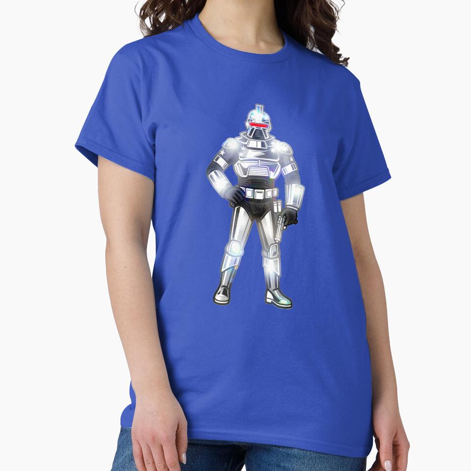 Galactica's Cutest Fleet: Cylon Centurion (1978) by CleverCulture T-Shirts, Hoodie, Sweatshirt | BlankRebels.com (Image 2)