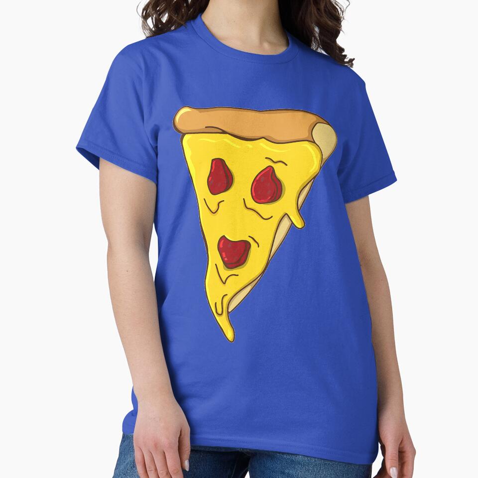 Scary Pizza Face by HappyArts90 T-Shirts, Hoodie, Sweatshirt | BlankRebels.com (Image 2)