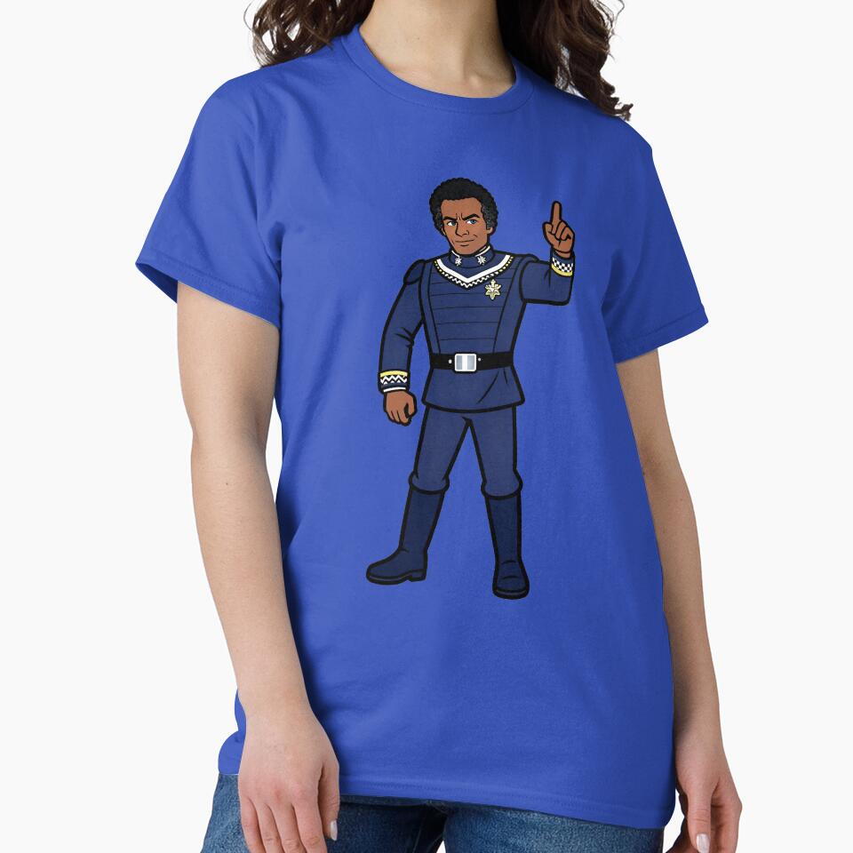 Galactica's Cutest Fleet: The Viper Pilot Squad - COL. TIGH by CleverCulture T-Shirts, Hoodie, Sweatshirt (Image 2)