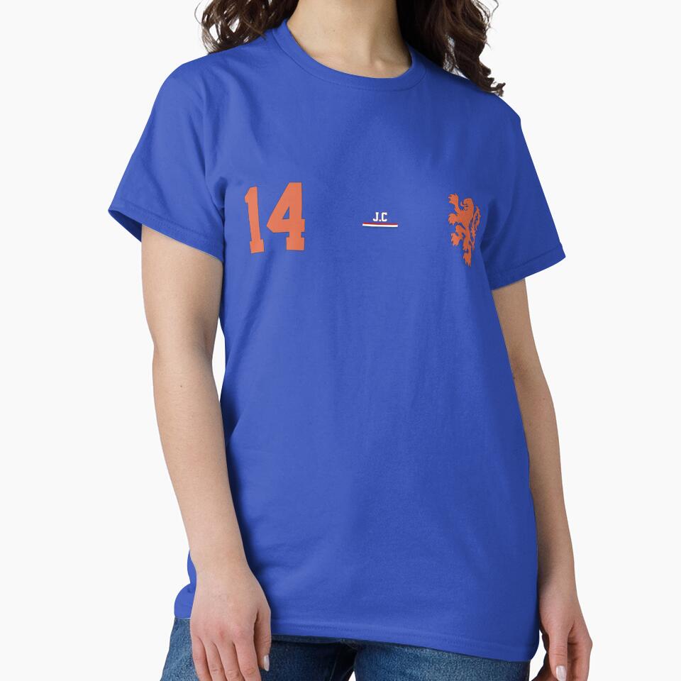 Netherlands NUMBER 14 by H7designer T-Shirts, Hoodie, Sweatshirt | BlankRebels.com (Image 2)