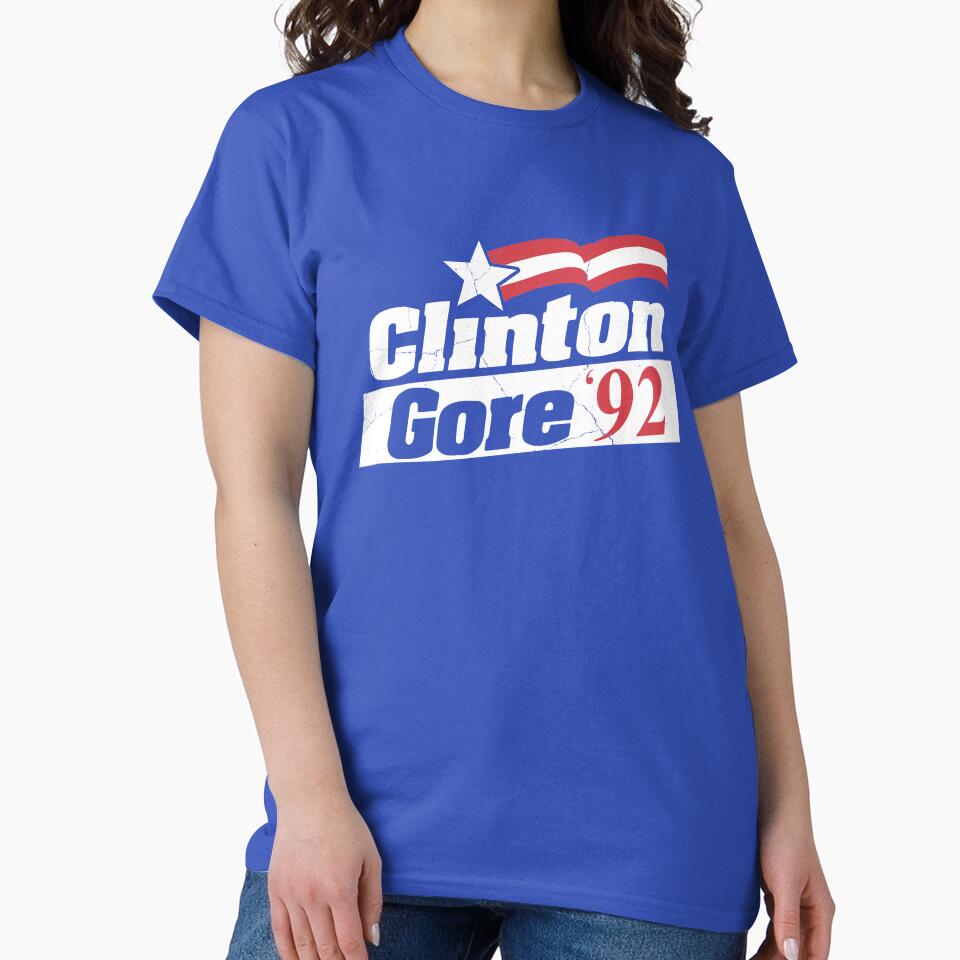 Clinton Gore 92 by DeadRight T-Shirts, Hoodie, Sweatshirt | BlankRebels.com (Image 2)