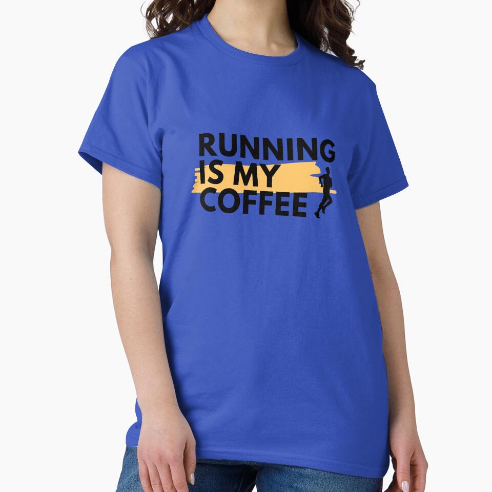 Running is my coffee by Danylo14 T-Shirts, Hoodie, Sweatshirt | BlankRebels.com (Image 2)