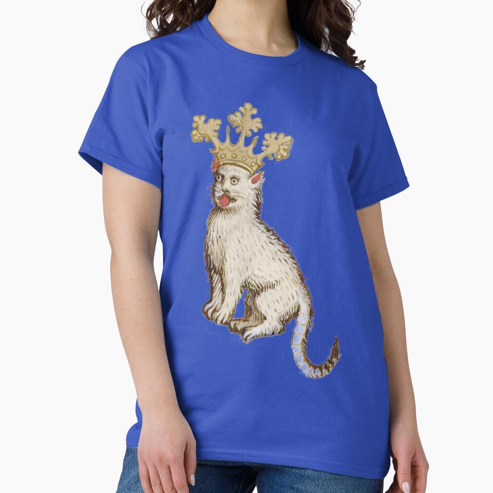 Medieval Heraldic Cat by TheWitchsWolf T-Shirts, Hoodie, Sweatshirt | BlankRebels.com (Image 2)