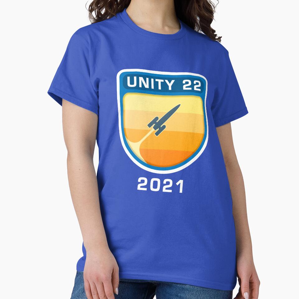 Unity 22 #unity22 Rocket Outer Space Plane Spaceship Flight by gkao T-Shirts, Hoodie, Sweatshirt | BlankRebels.com (Image 2)