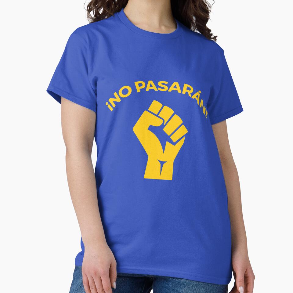 No pasaran by AlwaysAwesome T-Shirts, Hoodie, Sweatshirt | BlankRebels.com (Image 2)