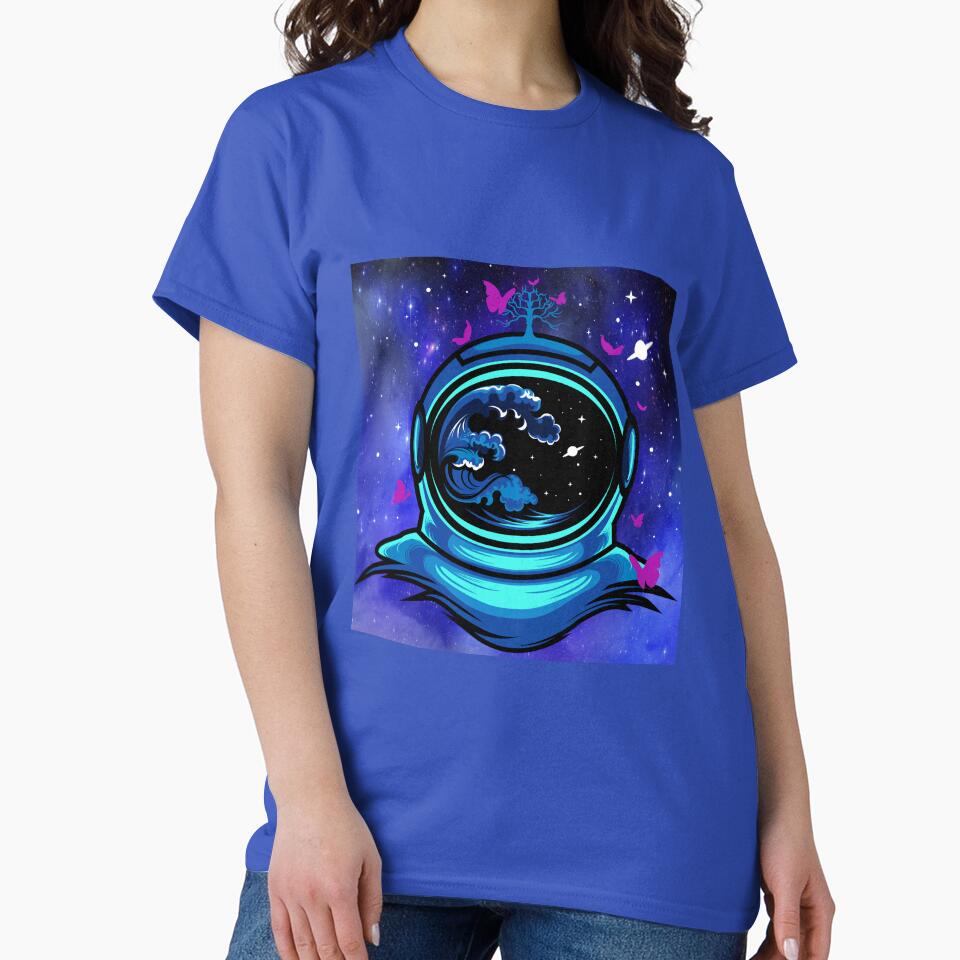 Astronaut and butterflies by toastygoat T-Shirts, Hoodie, Sweatshirt | BlankRebels.com (Image 2)