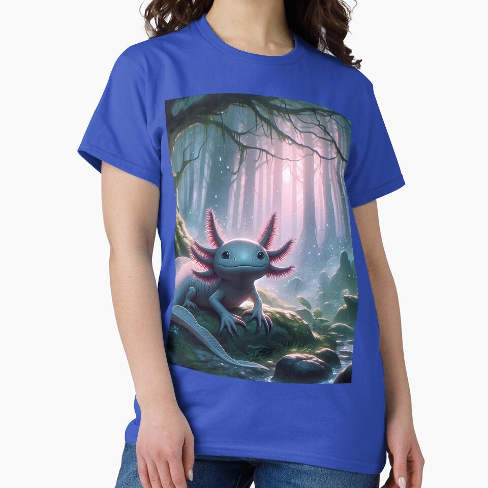 Axolotl Art #67 | Axolotl Lovers by ksgraphics222 T-Shirts, Hoodie, Sweatshirt | BlankRebels.com (Image 2)