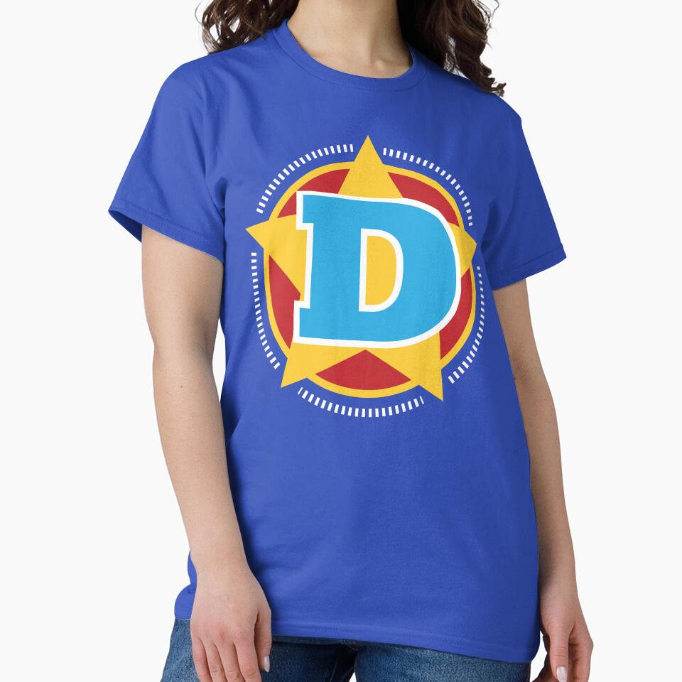 Superhero Letter D. Star and stripes by mgulin T-Shirts, Hoodie, Sweatshirt | BlankRebels.com (Image 2)