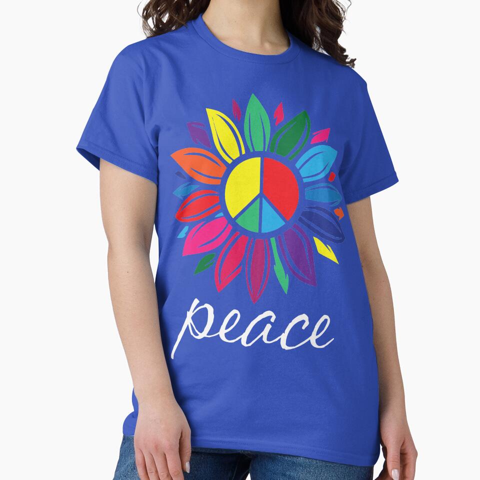 Peace , Love , Happy by AEGMEDIA T-Shirts, Hoodie, Sweatshirt | BlankRebels.com (Image 2)