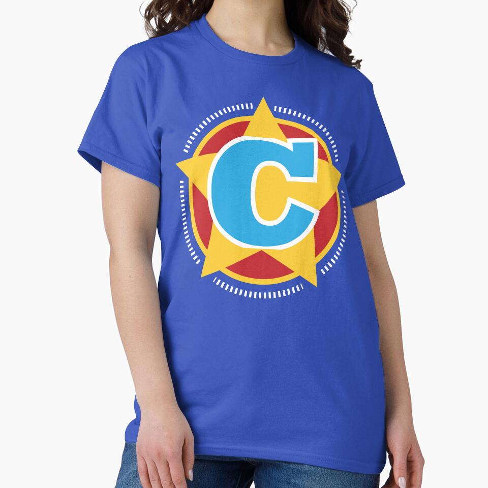 Superhero Letter C. Star and stripes by mgulin T-Shirts, Hoodie, Sweatshirt | BlankRebels.com (Image 2)