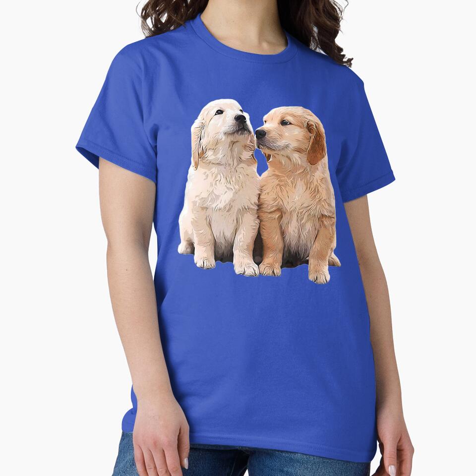 Golden Retriever Puppies by Elarex T-Shirts, Hoodie, Sweatshirt | BlankRebels.com (Image 2)