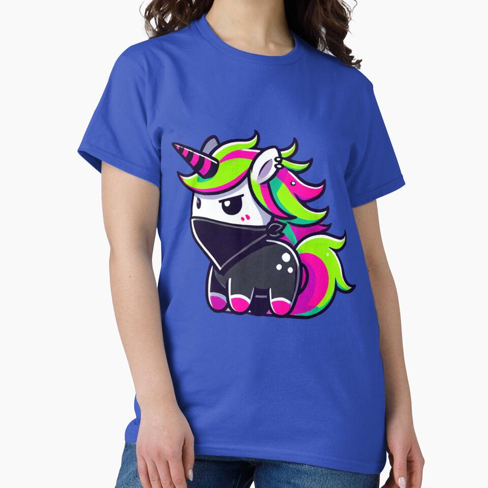 "Rebel Rider" - The Bandit Unicorn by 3DAF T-Shirts, Hoodie, Sweatshirt | BlankRebels.com (Image 2)