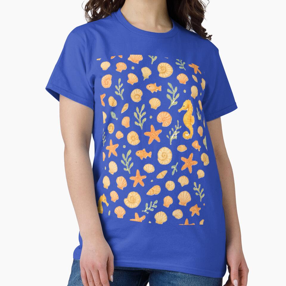 Ocean Mini-Creatures Mosaic by TheJoyfulPen T-Shirts, Hoodie, Sweatshirt | BlankRebels.com (Image 2)