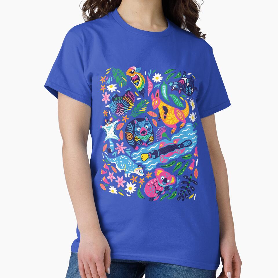 Decorative Australian animals by PenguinHouse T-Shirts, Hoodie, Sweatshirt | BlankRebels.com (Image 2)