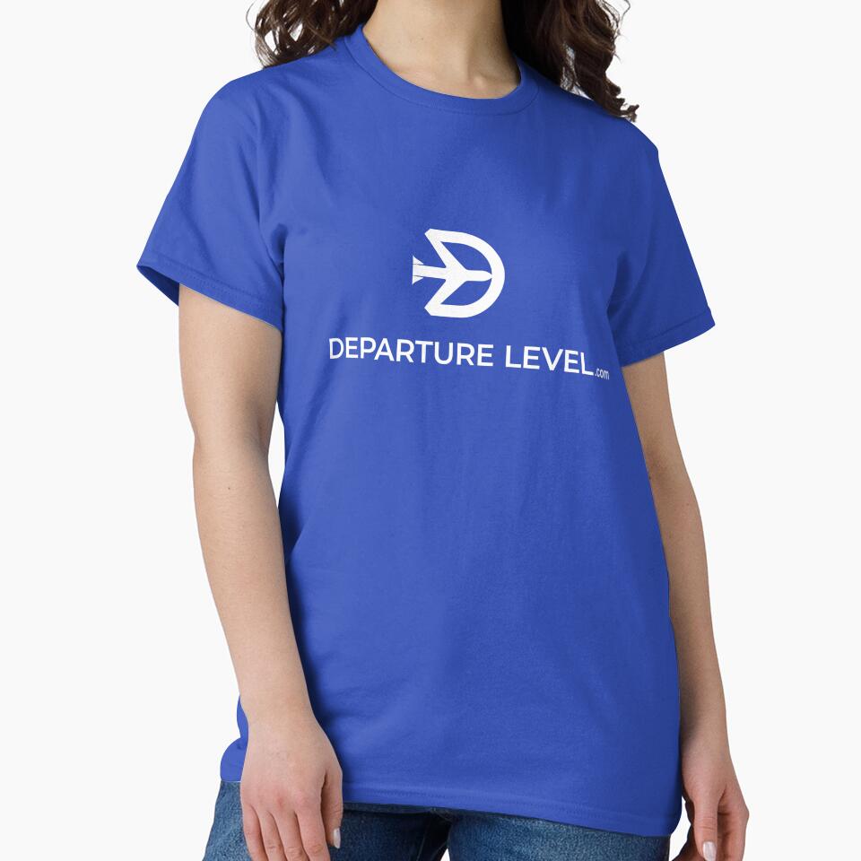 Departure Level Logo, Vertical Knockout without tag line by Mundera