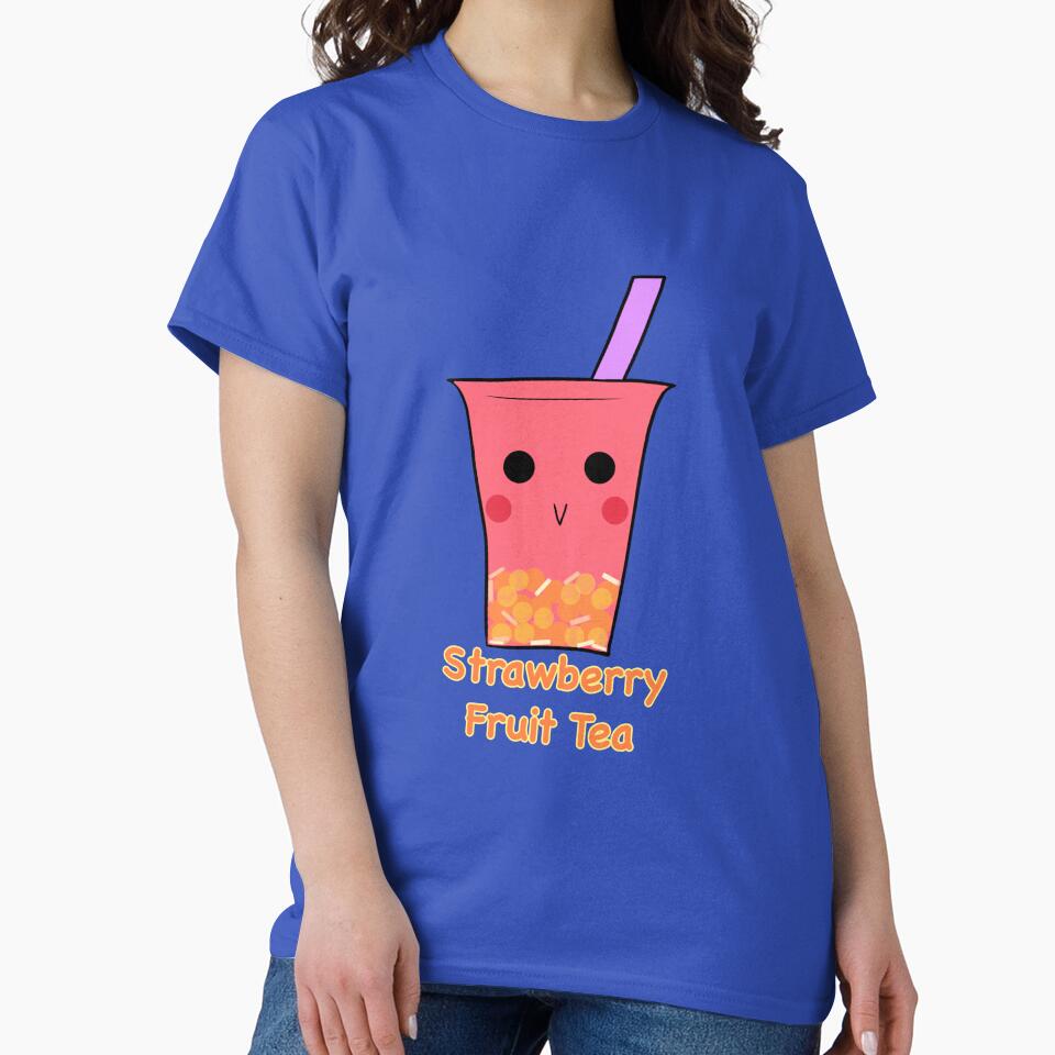 Strawberry Fruit Tea by FictionAddicts T-Shirts, Hoodie, Sweatshirt | BlankRebels.com (Image 2)