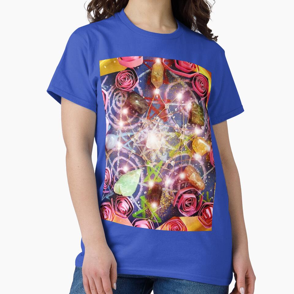 Reiki Crystal Healing Grid by Maja Larson T-Shirts, Hoodie, Sweatshirt | BlankRebels.com (Image 2)