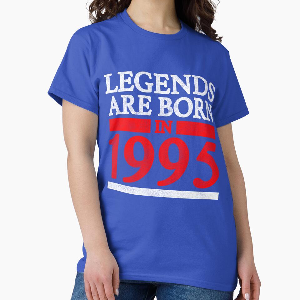 1995 birthday vintage retro by Mmastert T-Shirts, Hoodie, Sweatshirt | BlankRebels.com (Image 2)