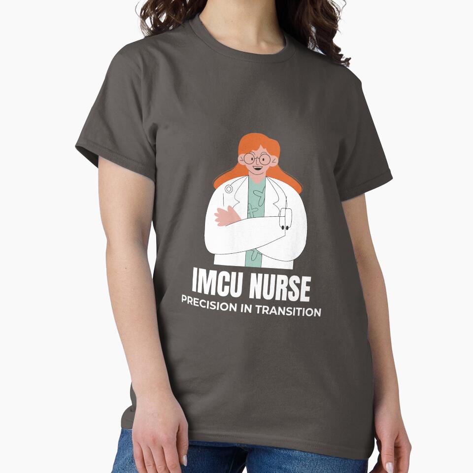 IMCU Nurse: Precision in Transition - Female IMCU Nurse by Fede Prints T-Shirts, Hoodie, Sweatshirt (Image 2)