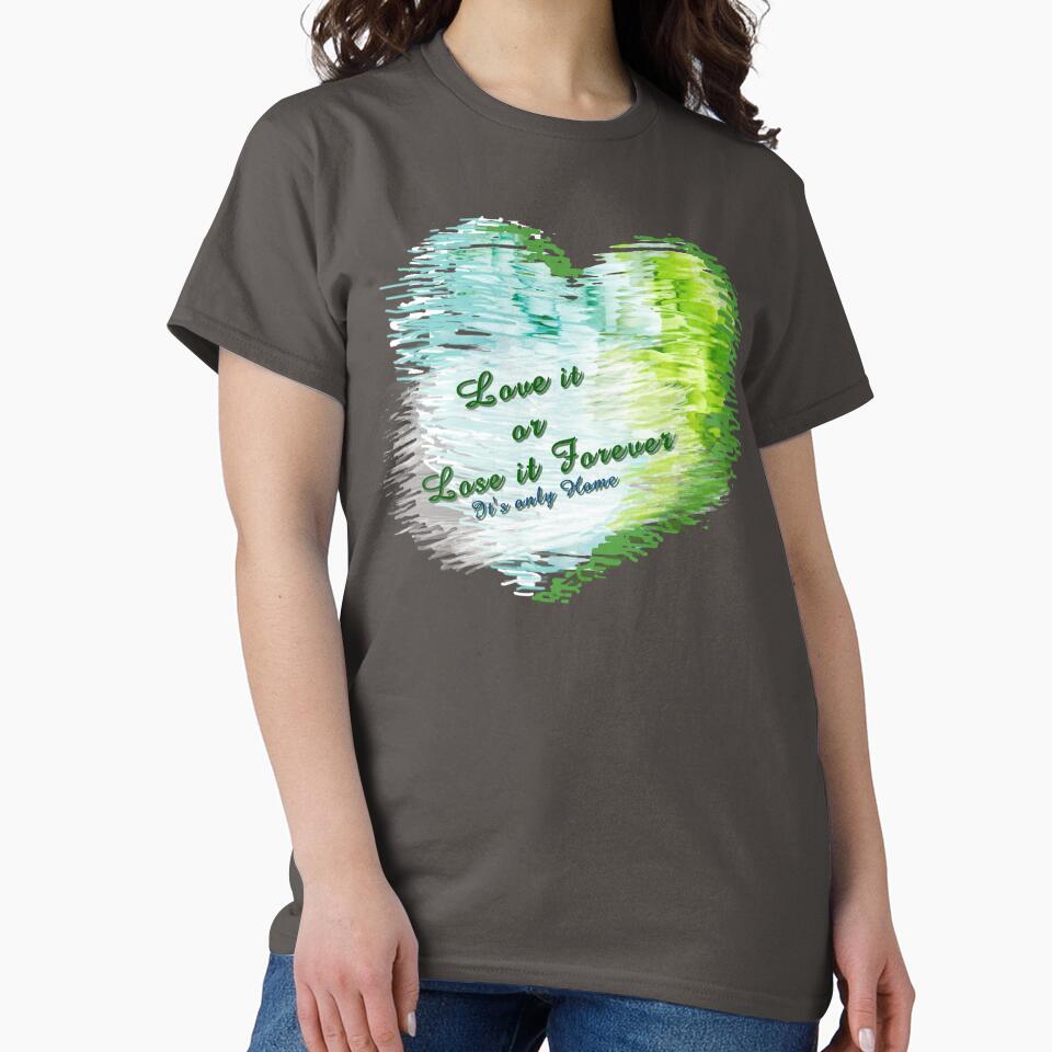 LOVE THE EARTH OR LOSE IT  earth day April 22 by THE AMERICAN TEEVANGELIST