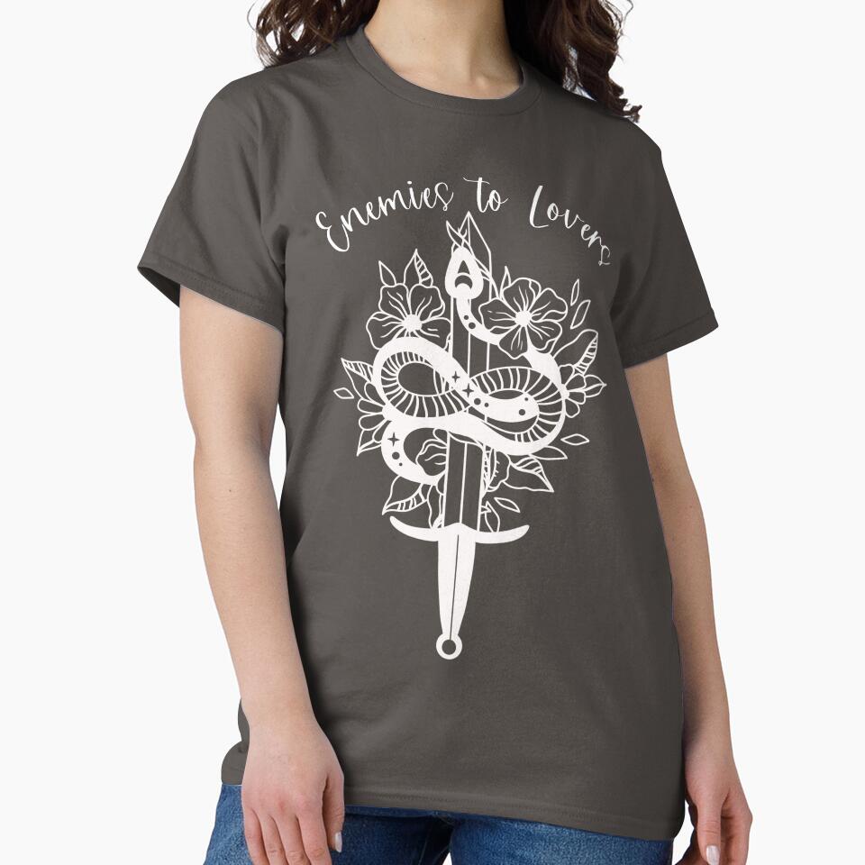 Enemies to Lovers by CourtDArt T-Shirts, Hoodie, Sweatshirt | BlankRebels.com (Image 2)