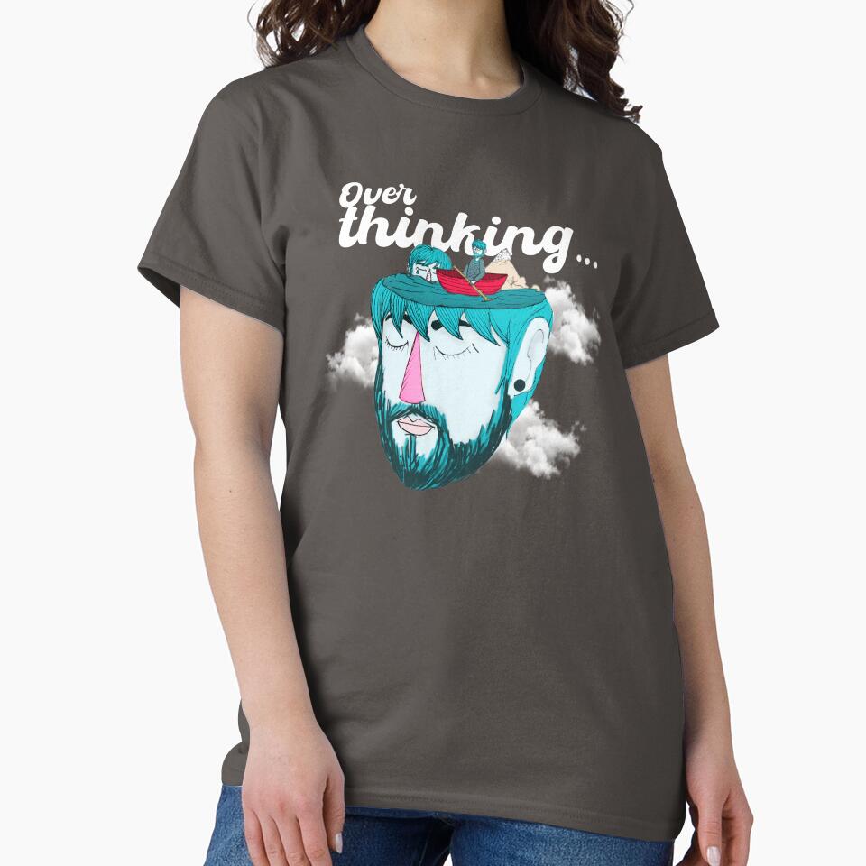 Overthinking by DarleneDayan T-Shirts, Hoodie, Sweatshirt | BlankRebels.com (Image 2)