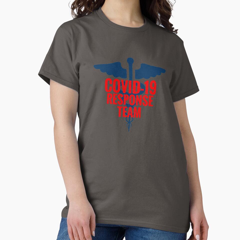Corona Virus Response team COVID 19 DISTRESSED VERSION by Dan Brady T-Shirts, Hoodie, Sweatshirt | BlankRebels.com (Image 2)