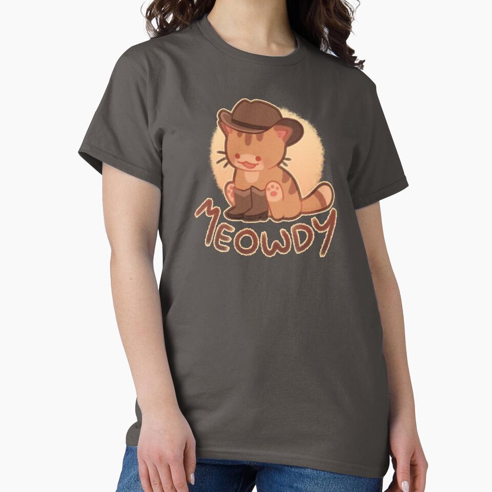 Cowboy Cat - Meowdy by How-Do-U-Art T-Shirts, Hoodie, Sweatshirt | BlankRebels.com (Image 2)