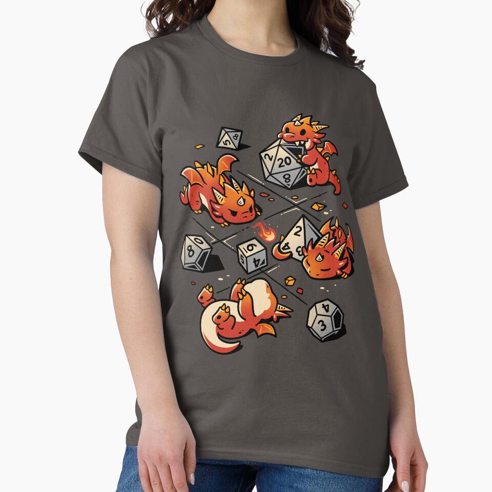 Tiny Dragons Party - Dungeon Dice by Snouleaf T-Shirts, Hoodie, Sweatshirt | BlankRebels.com (Image 2)