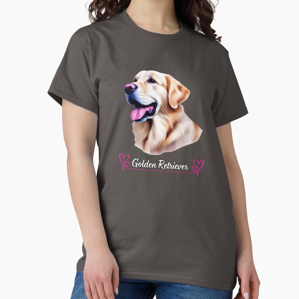 Dog Mom Design, Golden Retriever Dog, Retro Groove Style, Mother`s Day Gift by Raise2Shine T-Shirts, Hoodie,... (Image 2)