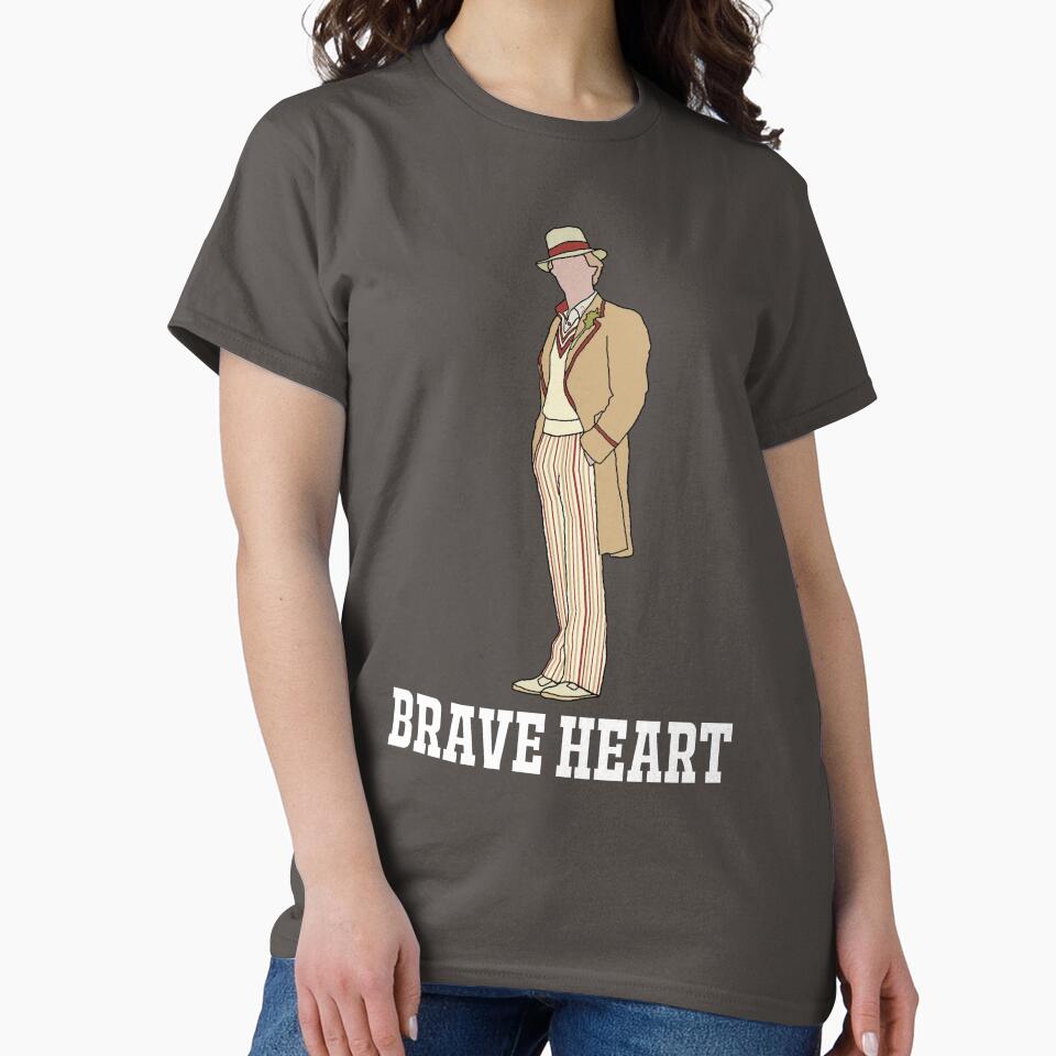 The 5th Doctor: "Brave Heart" (White) by sci-fi-nerd
