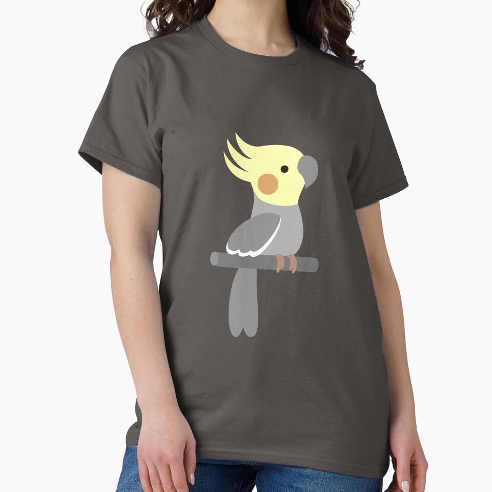 Cute cockatiel by Petits Pixels