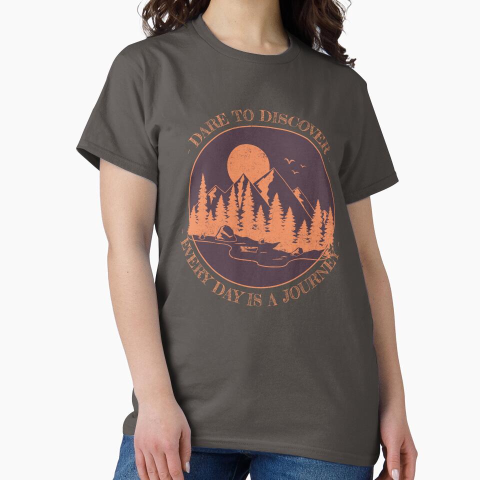 Dare to Discover - Orange by CryinkDesigns T-Shirts, Hoodie, Sweatshirt | BlankRebels.com (Image 2)