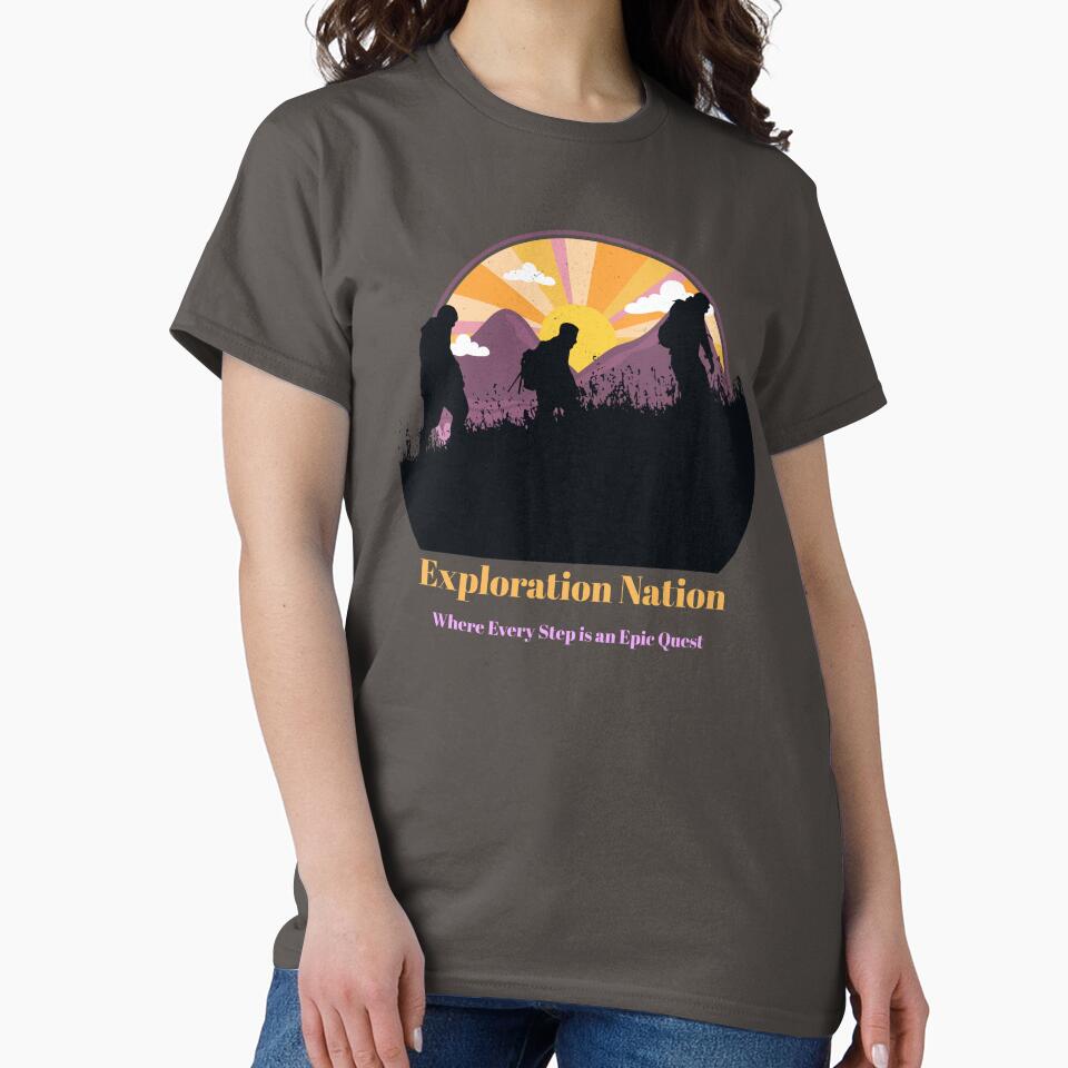 Exploration Nation - Silhouette by CryinkDesigns T-Shirts, Hoodie, Sweatshirt | BlankRebels.com (Image 2)