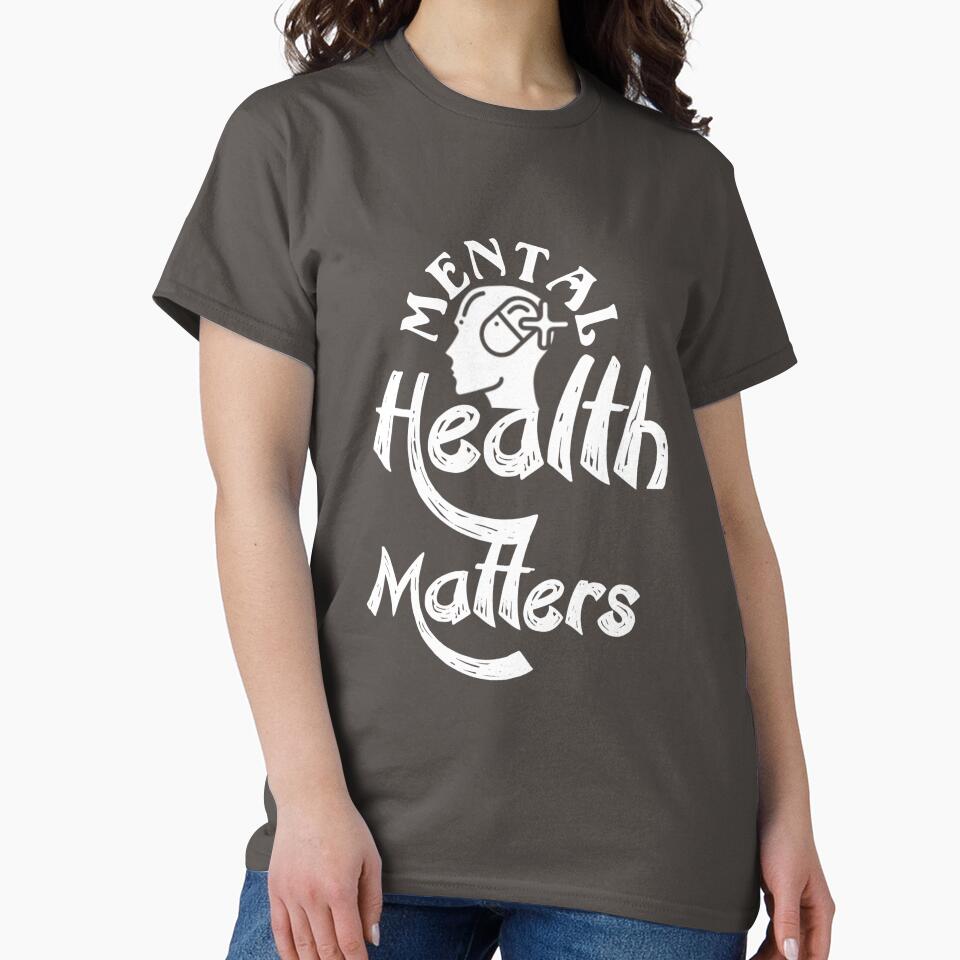 Mental health matters, original slogan,,V10. by Chakilogy T-Shirts, Hoodie, Sweatshirt | BlankRebels.com (Image 2)